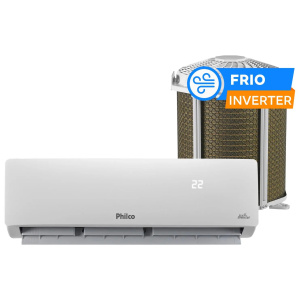 Ar-condicionado Split 12.000 BTUs Philco Inverter Frio Hi Wall PAC12FC INT